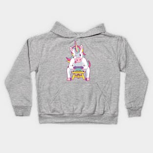 Unicorn Gamer Kids Hoodie